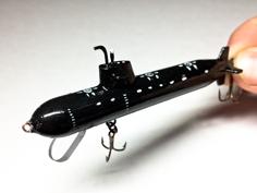 Novelty Submarine Fishing Lure 3D Printer Model