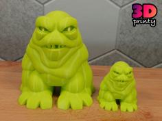 Mini Slime Creature – Sculptember Model #9 3D Printer Model