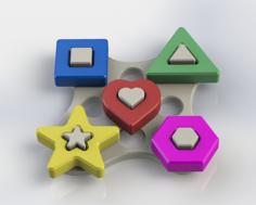 Baby Toy – Geometric Shapes 3D Printer Model