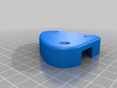 Camper Door Window Button Adapter 3D Printer Model