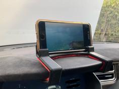 Tesla Model S Phone Holder 3D Printer Model