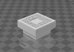 Basic Temple Royal Floor 01 (Dragon Block Compatible) 3D Printer Model