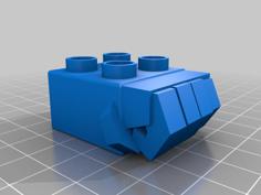 Duplo Fists 3D Printer Model