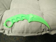 Karambit 2 Pieces 3D Printer Model