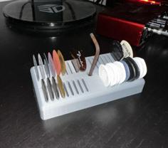 Desktop Guitar Pick Holder/Organizer 3D Printer Model