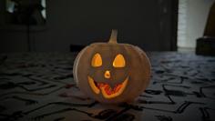 Classic Jack-o-lantern 3D Printer Model