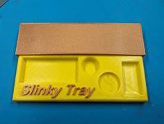 Slinky Tray For Disc Detainer Locks 3D Printer Model