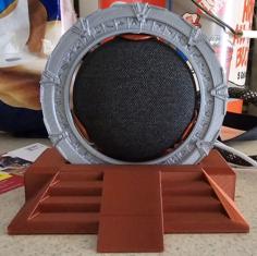 StarGate Display For Google Home Mini – Fixed 3D Printer Model