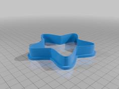 Star Cookie Cutter 3D Printer Model