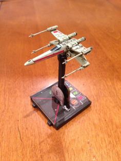 X-Wing Game Base 3D Printer Model