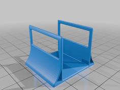 Lightweight Nintendo 3DS XL Stand 3D Printer Model