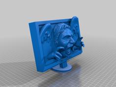 Weeping Angel 3D Printer Model