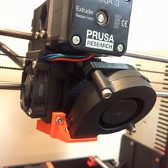 Prusa MK3 Nozzle Fan Holder R3 Revision 3D Printer Model