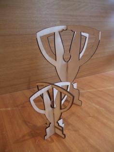 Laser Cut Badminton Cup