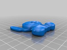 Stitch Keyring 3D Printer Model