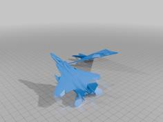 American Freedom Pack: F-15C + F-117 Nighthawk 3D Printer Model