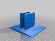 Surface Pro 1 Stand 3D Printer Model