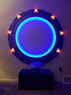 5ft Lighted Stargate 3D Printer Model