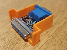 Commodore Amiga RGB 2 VGA PCBWay Edoardo Kinmami Adapter Case 3D Printer Model