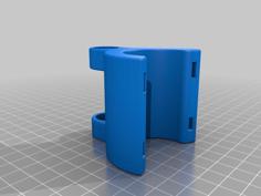 Monitor Pole Mount For Articulating Lamp 3D Printer Model