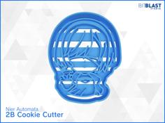 Nier Automata 2B Cookie Cutter 3D Printer Model