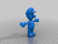 Luigi Higher Res 3D Printer Model