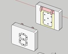 Name Plate For IKEA SKADIS-2-8 3D Printer Model