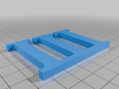 Roman Numerals 3D Printer Model