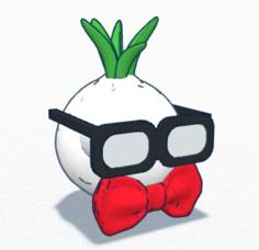 Ingenious Onion Guy 3D Printer Model