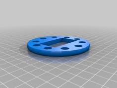 Humidity Gauge Holder 3D Printer Model