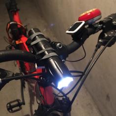 Flash Light Bike Support 3D Printer Model