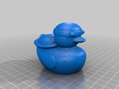 Ninja Turtle Duck 3D Printer Model