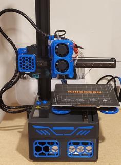 Kingroon KP3s Base With Meanwell PSU Holder 3D Printer Model