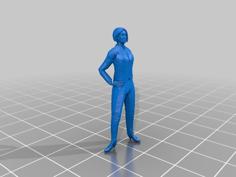 Woman Architecture Model 3D Printer Model