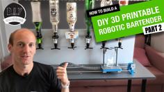 Robotic Bartender 3D Printer Model