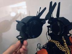 HR-OS1 Chappie Head 3D Printer Model