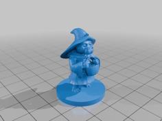 Giff Girl 3D Printer Model