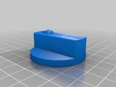 Elnur RXE Heater Control Knob 3D Printer Model