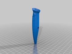 The Evans Popper Lure 3D Printer Model