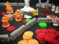 Hands Of Destiny: Damage Counters 3D Printer Model