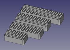 NERF Tray For 50, 75, 80, 100 (foam) Bullets 3D Printer Model