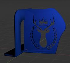 Throne Of Glass Bookend 3D Printer Model