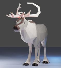 Reindeer 3D Printer Model