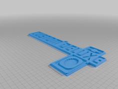 Custom Deluxe Key Chain 3D Printer Model