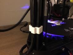 Delta 3D Printer Cable Clip 3D Printer Model