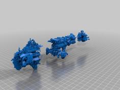 Wrecked – The Dread Imperial Mothership 3D Printer Model