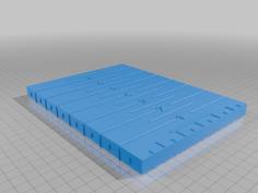 Cura 3d Ruler 3D Printer Model