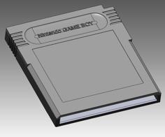 GameBoy Cartridge Replacement 3D Printer Model