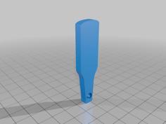 Beer Bottle Keyring 3D Printer Model