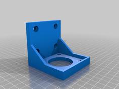 NEMA 23 Stepper Motor Mount 3D Printer Model